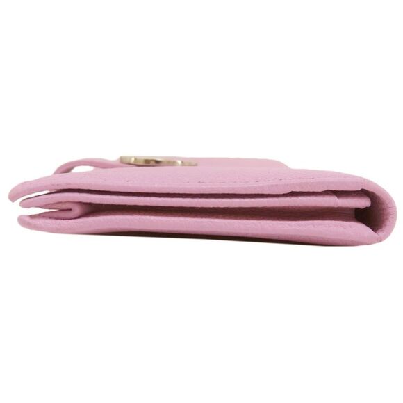 Bulgari Pink Leather Wallet (Pre-Owned) - Picture 3 of 11